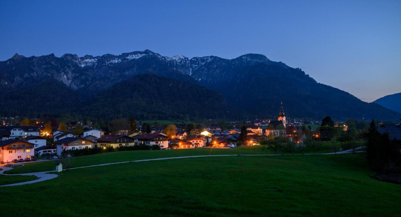 Am Randersberg - Wohnung Nr 1 Grossgmain Esterno foto